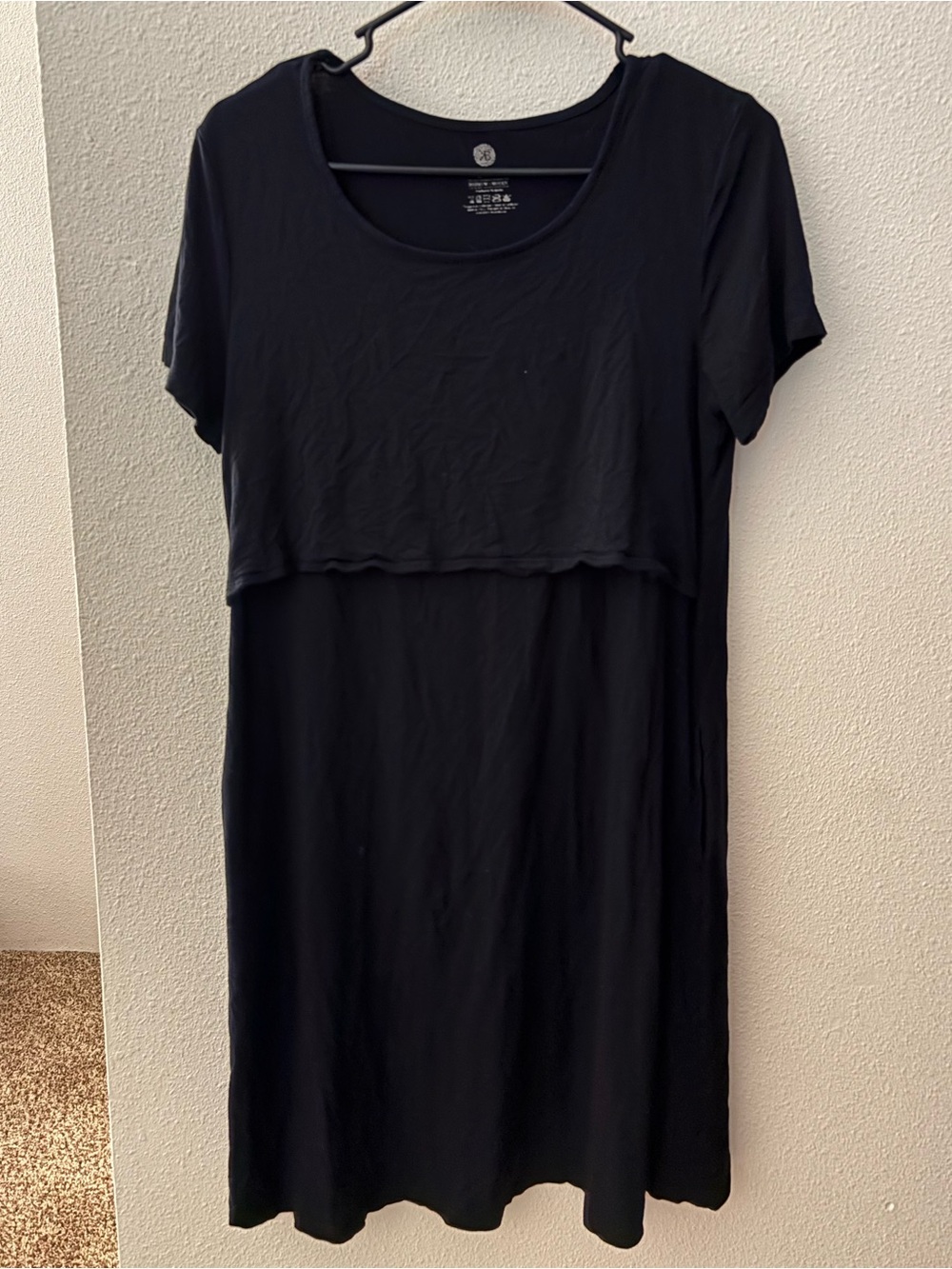 Kindred Bravely Black Nursing Dress